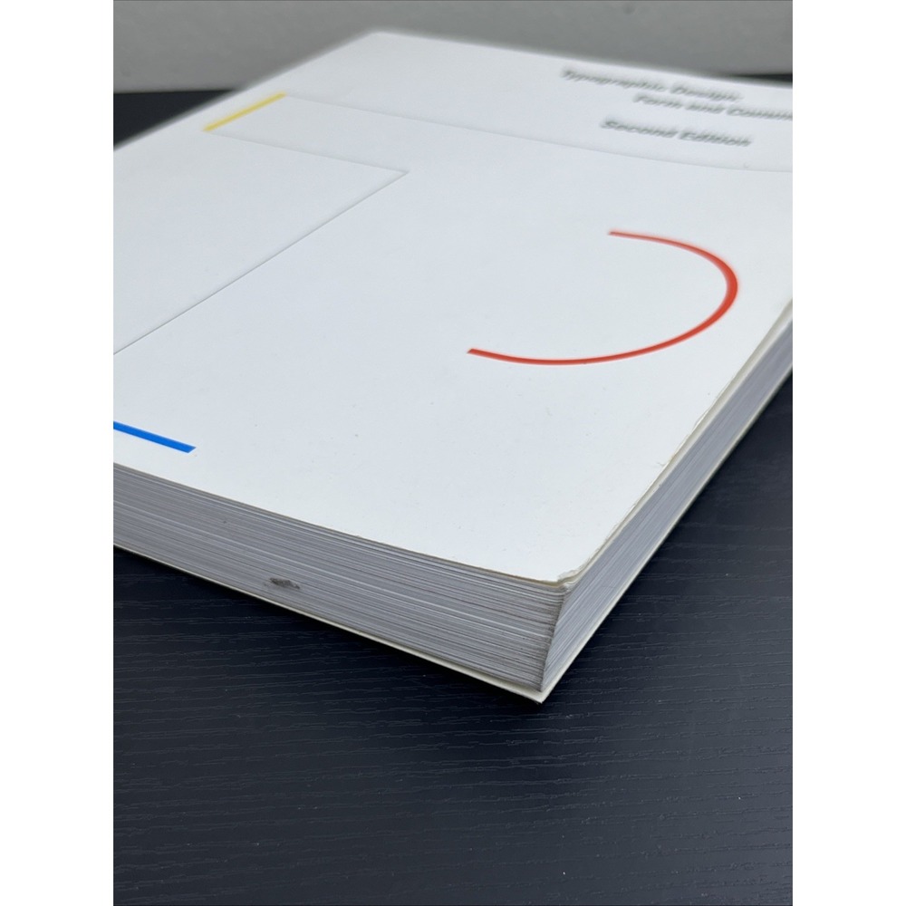 Typographic Design Form and Communication Hardcover Graphic Design Typography Bo - Picture 3 of 10